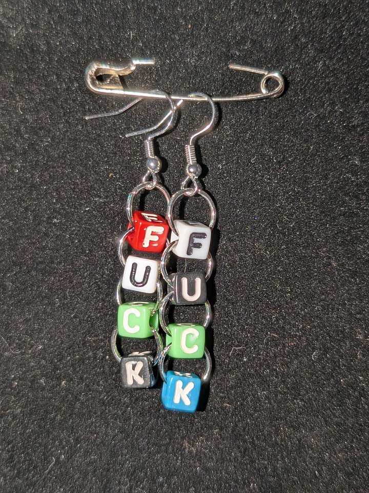 **FU*K** Earrings! product image (2)
