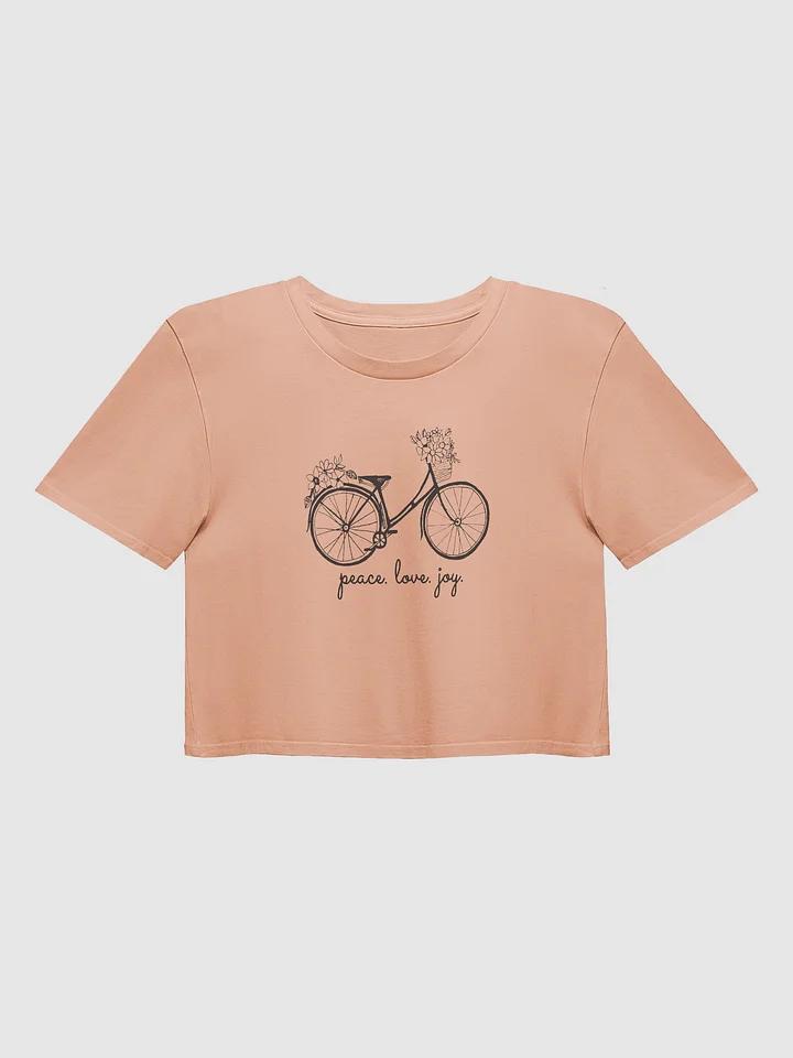 Peace Love Joy Cropped Tee product image (9)