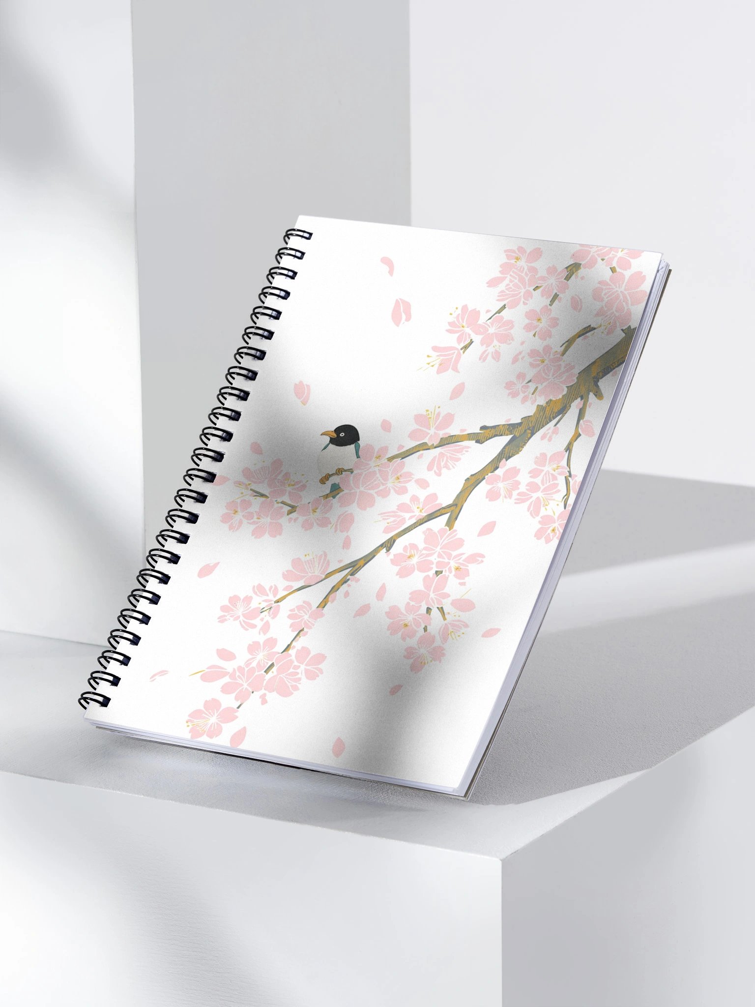 Cherry Blossom Serenity Spiral Notebook product image (3)