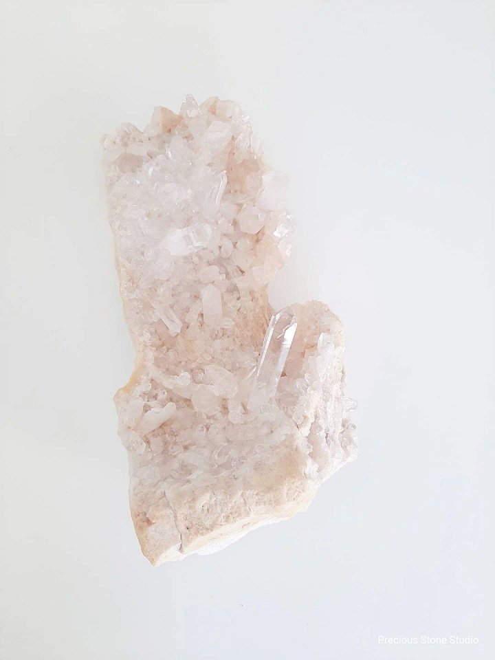 Pink Himalayan quartz cluster product image (2)