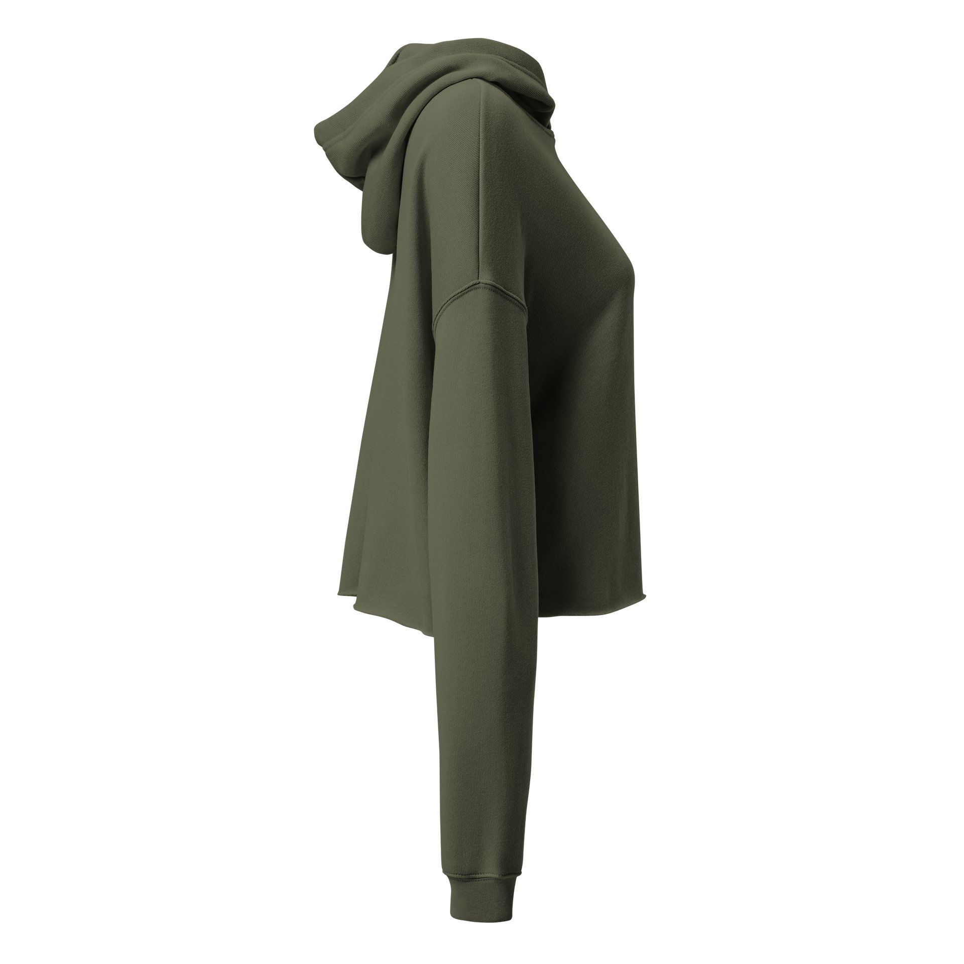 Women’s Crop Hoodie – Minimal product image (4)