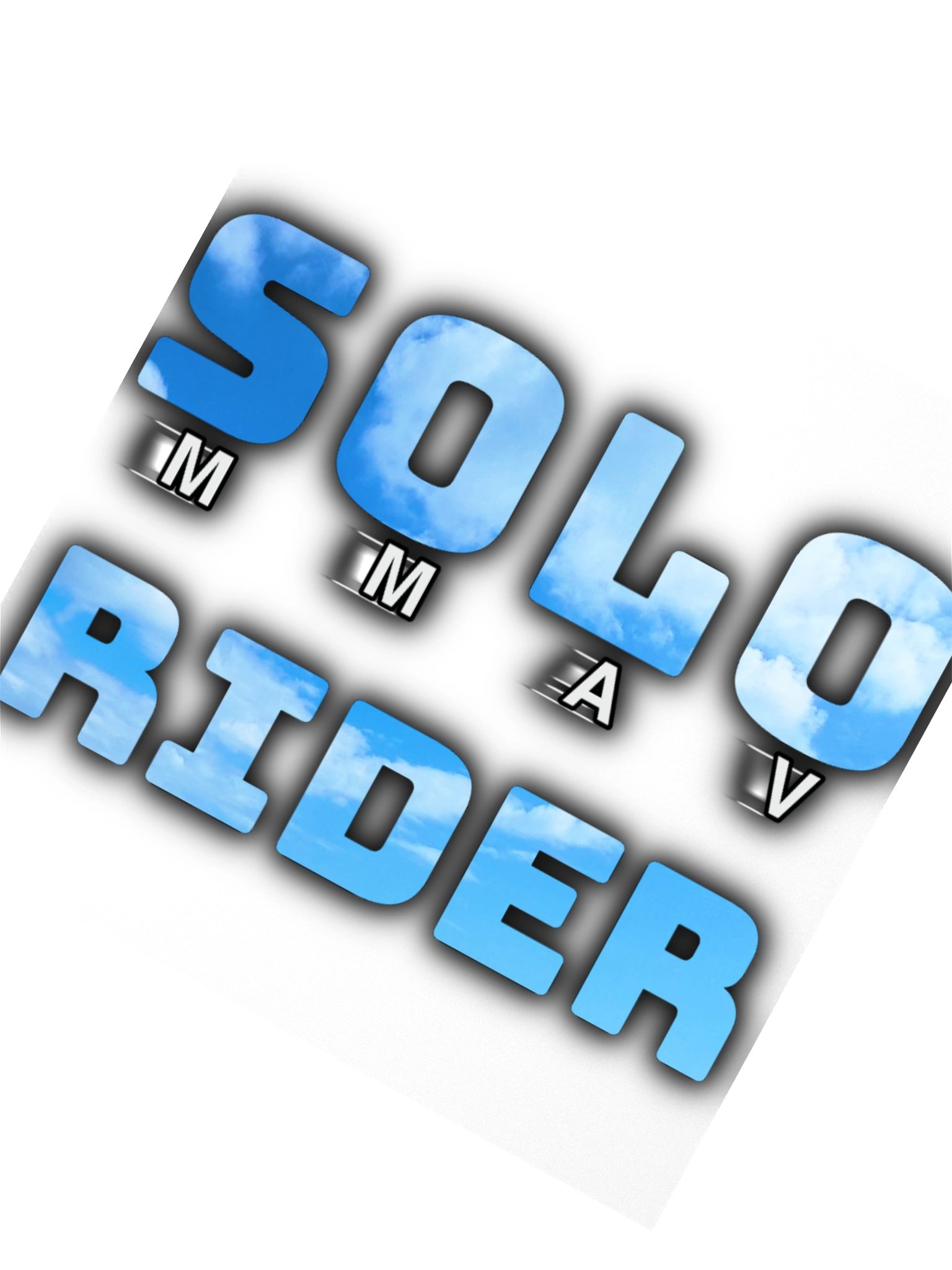 MMAV Sticker Kiss Cut: Solo Rider product image (2)