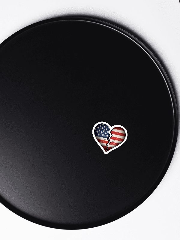 Our Broken USA Broken Heart Magnet – Die Cut | Political Statement Fridge Magnet product image (3)