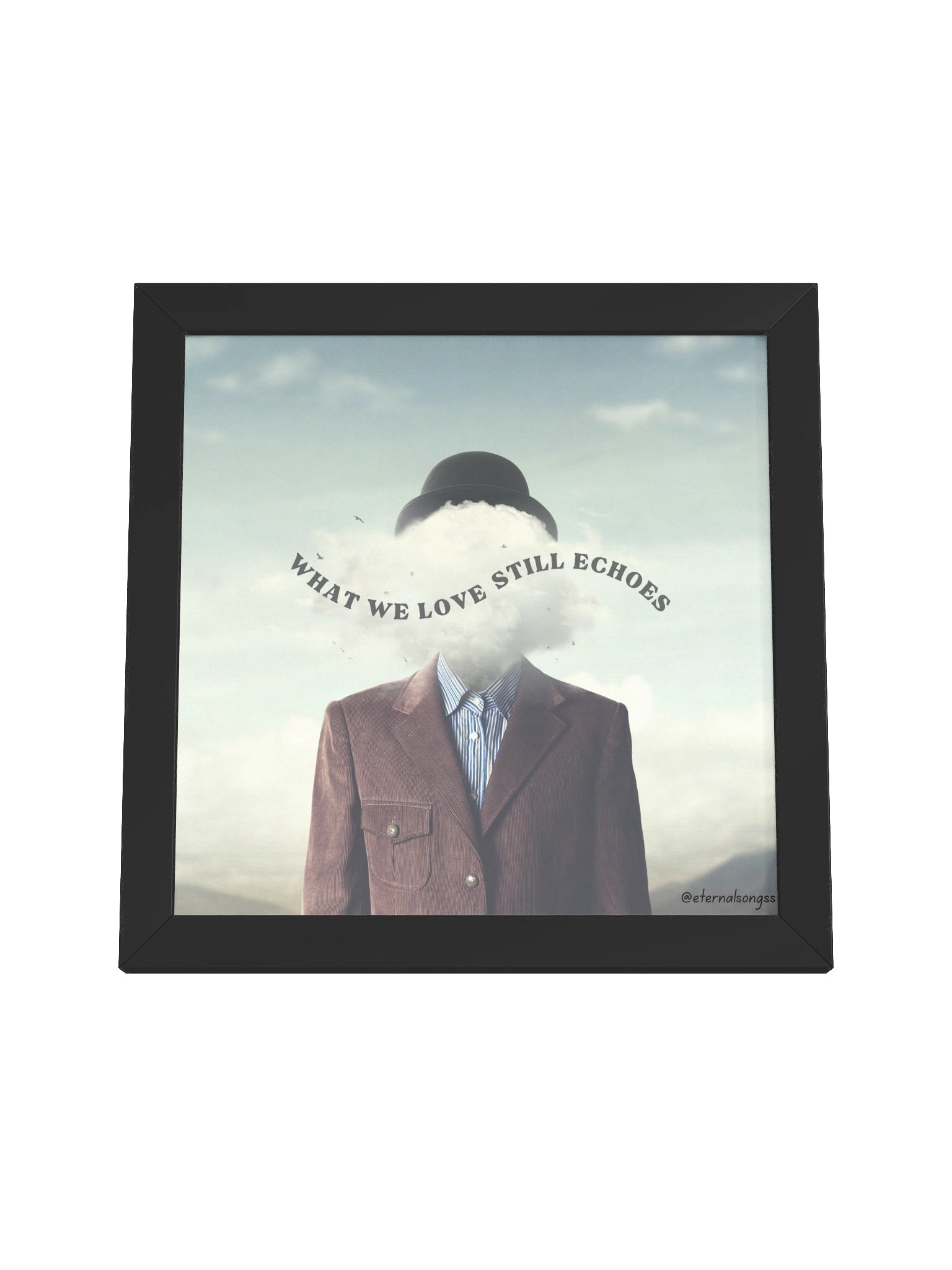 What We Love Still Echoes Framed Poster product image (46)