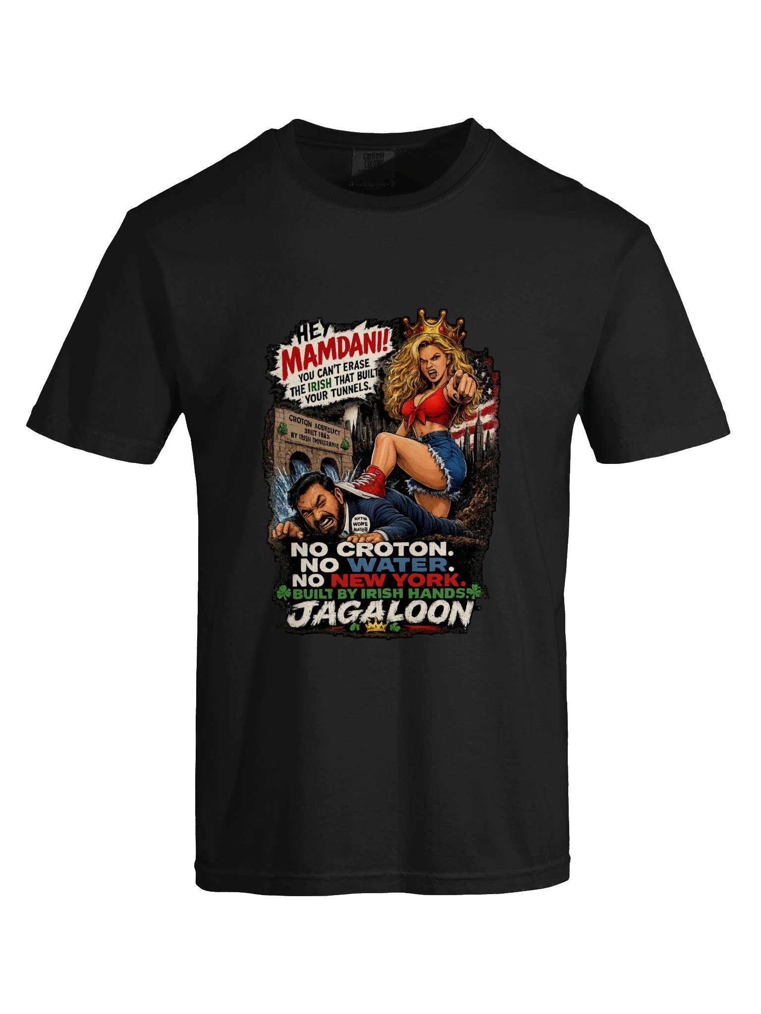 No Croton. No Water. No New York. Premium T-Shirt product image (5)