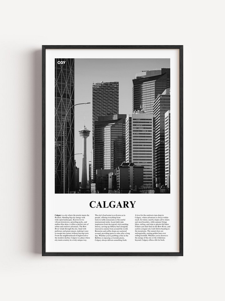 Calgary 03 Newspaper Poster product image (1)