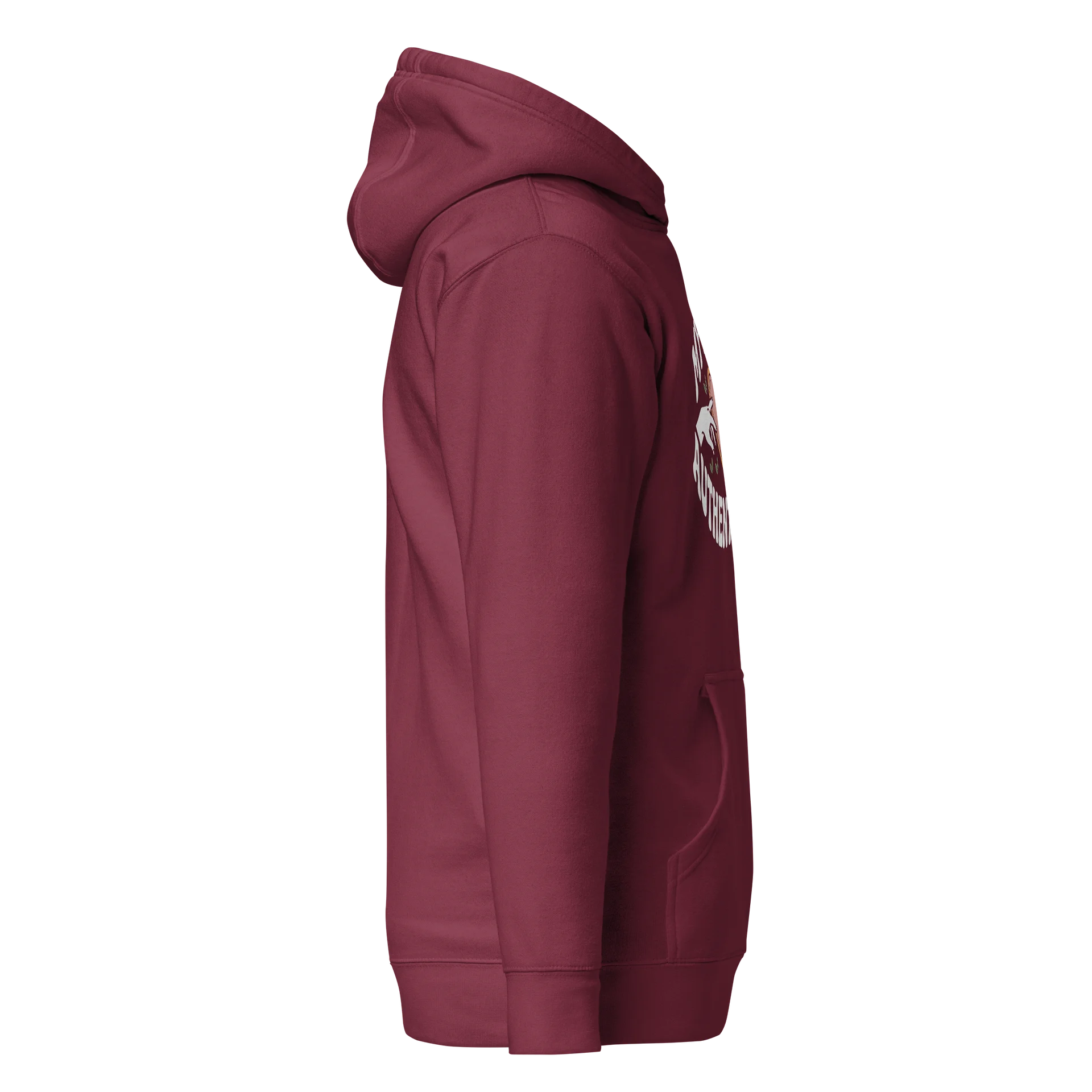 “My Kink Is Authenticity” Maroon Unisex Hoodie product image (5)