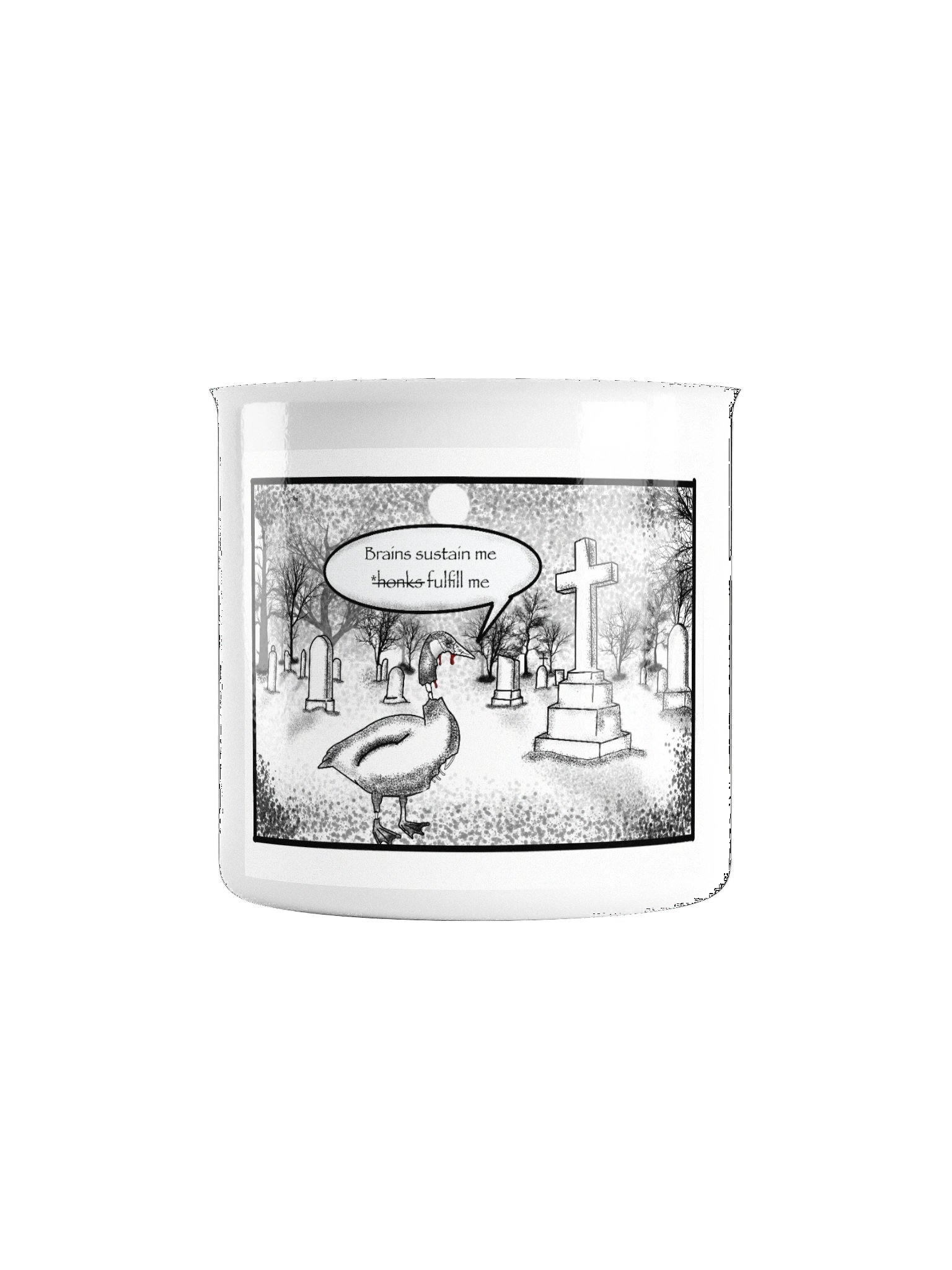 Graveyard Enamel Mug product image (2)