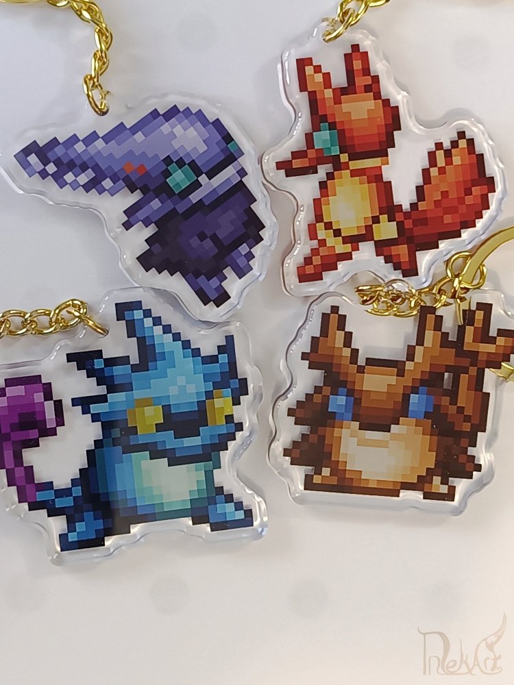 Golden Critter Acrylic Charm** product image (3)