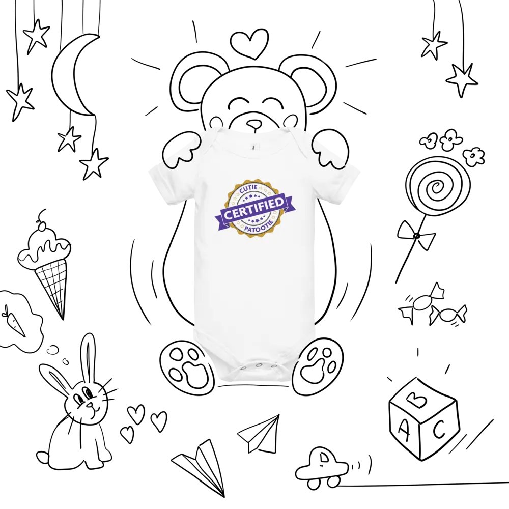 Certified Cutie Patootie Baby One Piece product image (7)