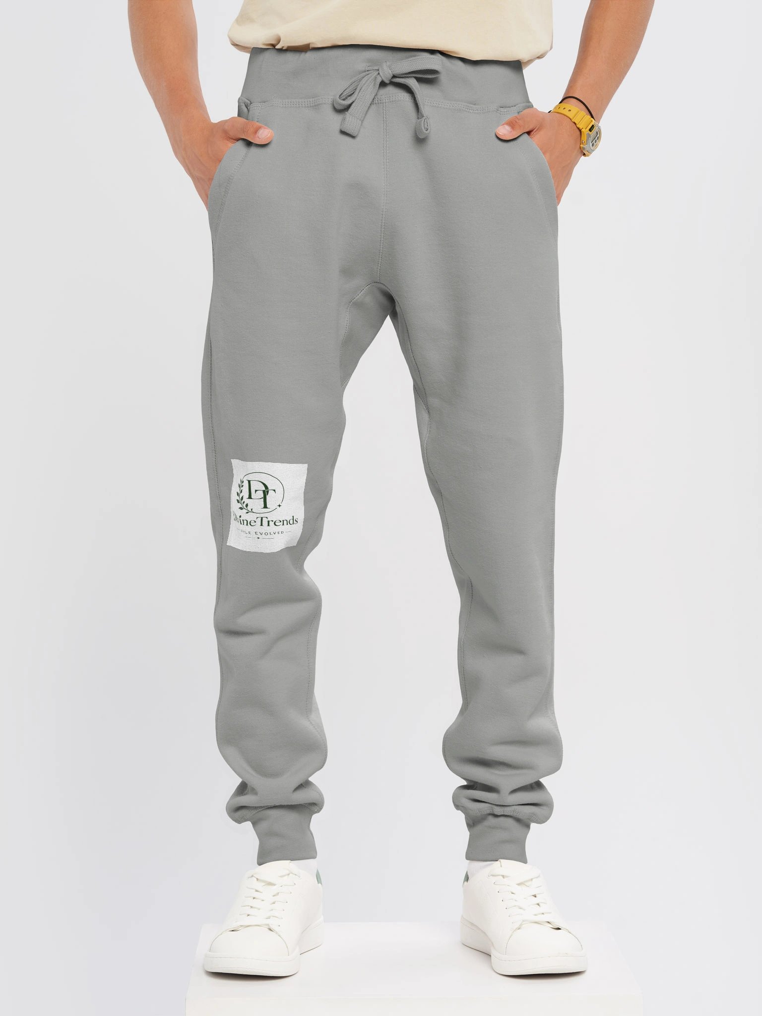 Heather Grey Joggers product image (3)