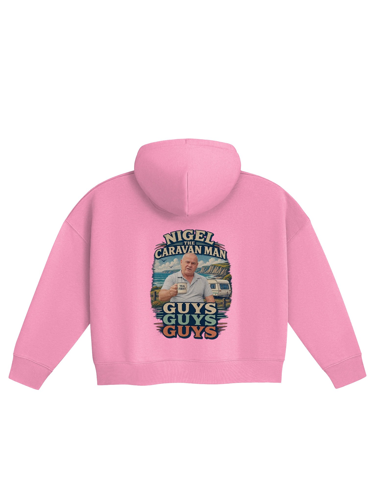 Guys Guys Guys | Women’s Pink Hoodie product image (2)
