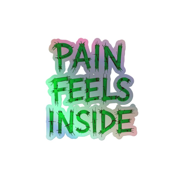 ReDead (PAIN FEELS INSIDE) Holographic Stickers product image (2)