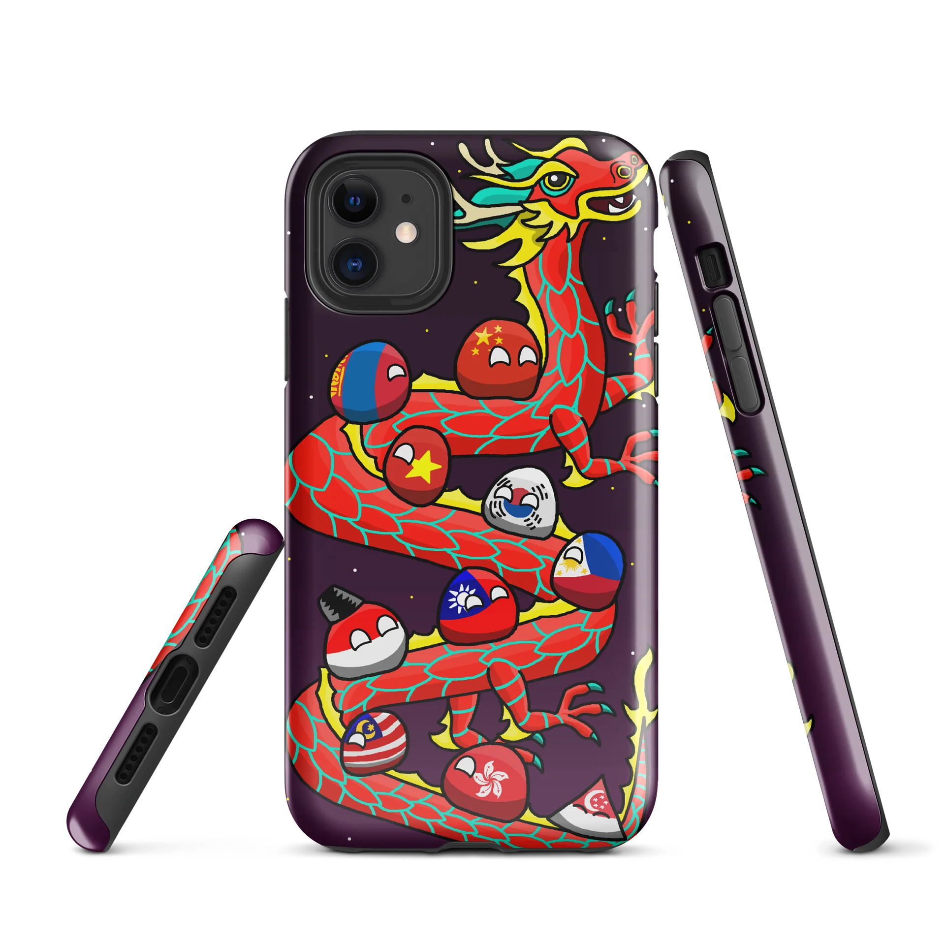 Polandball Lunar New Year iPhone case product image (1)