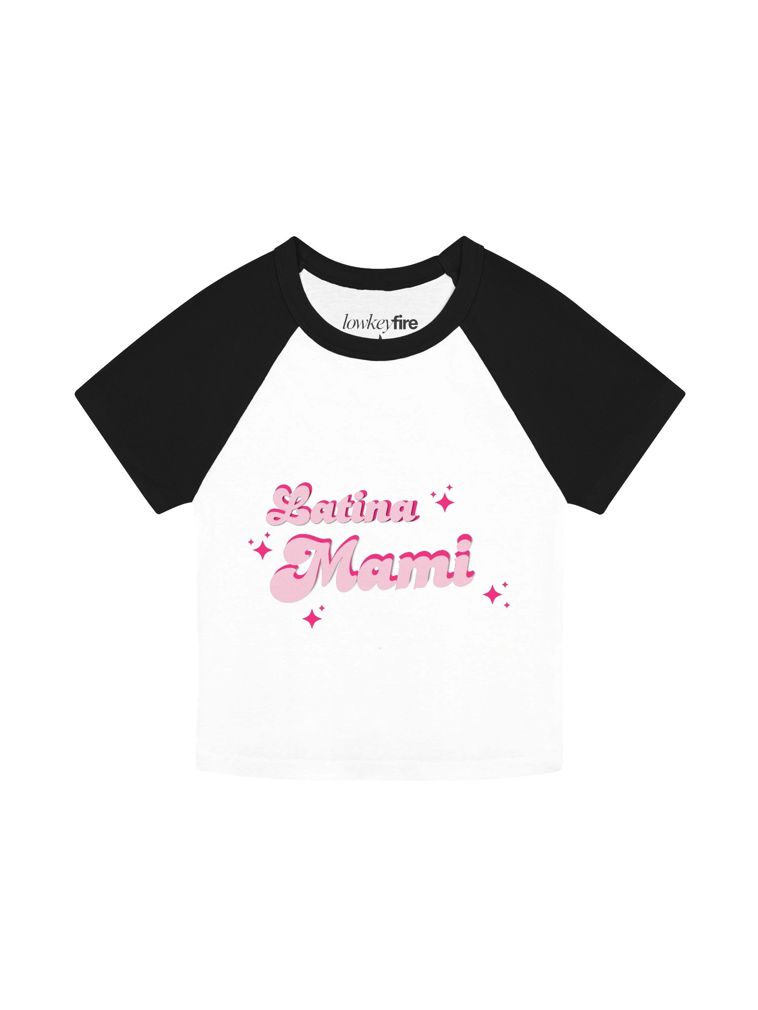 LowkeyFire Latina Mami Raglan Tee product image (1)