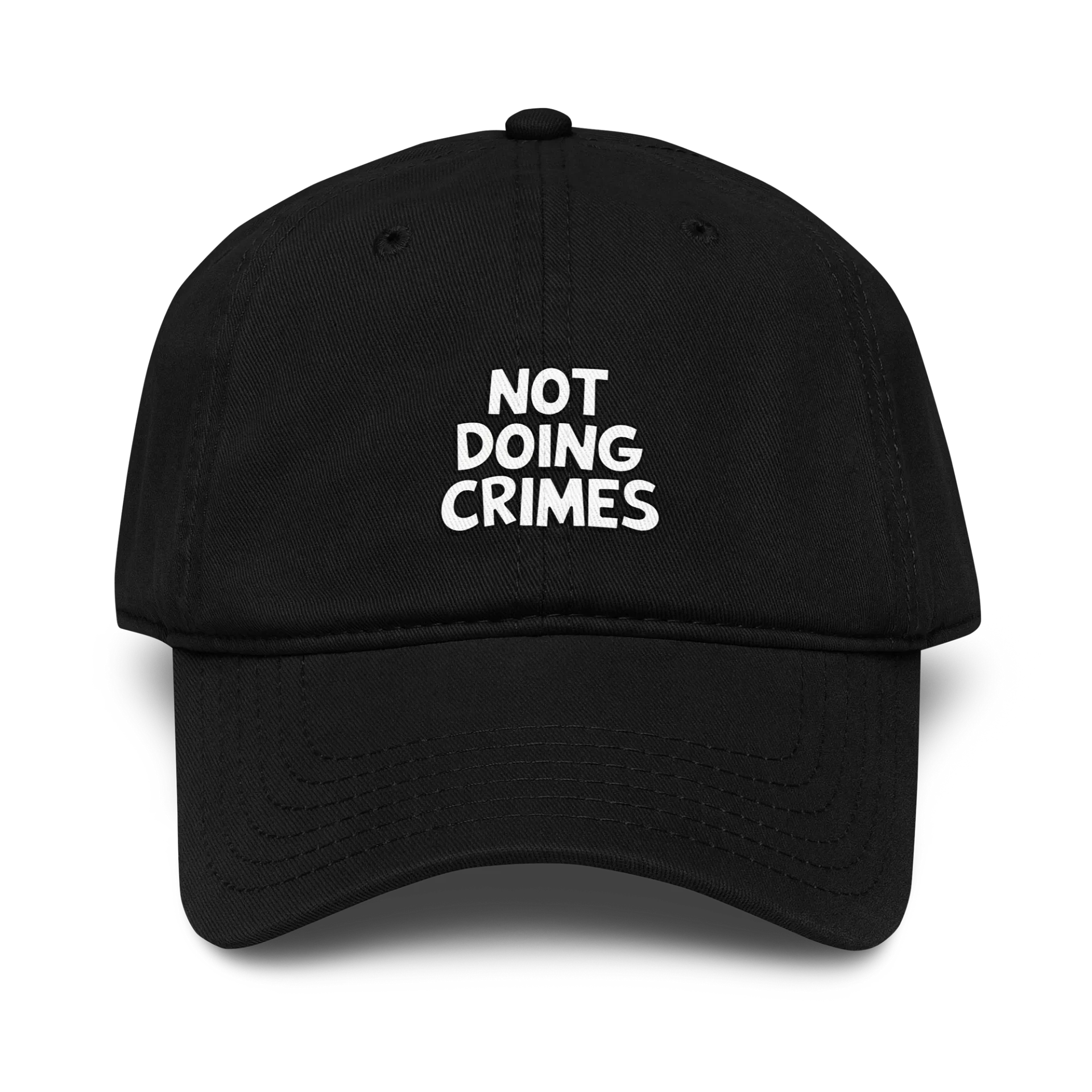 Not Doing Crimes Cap