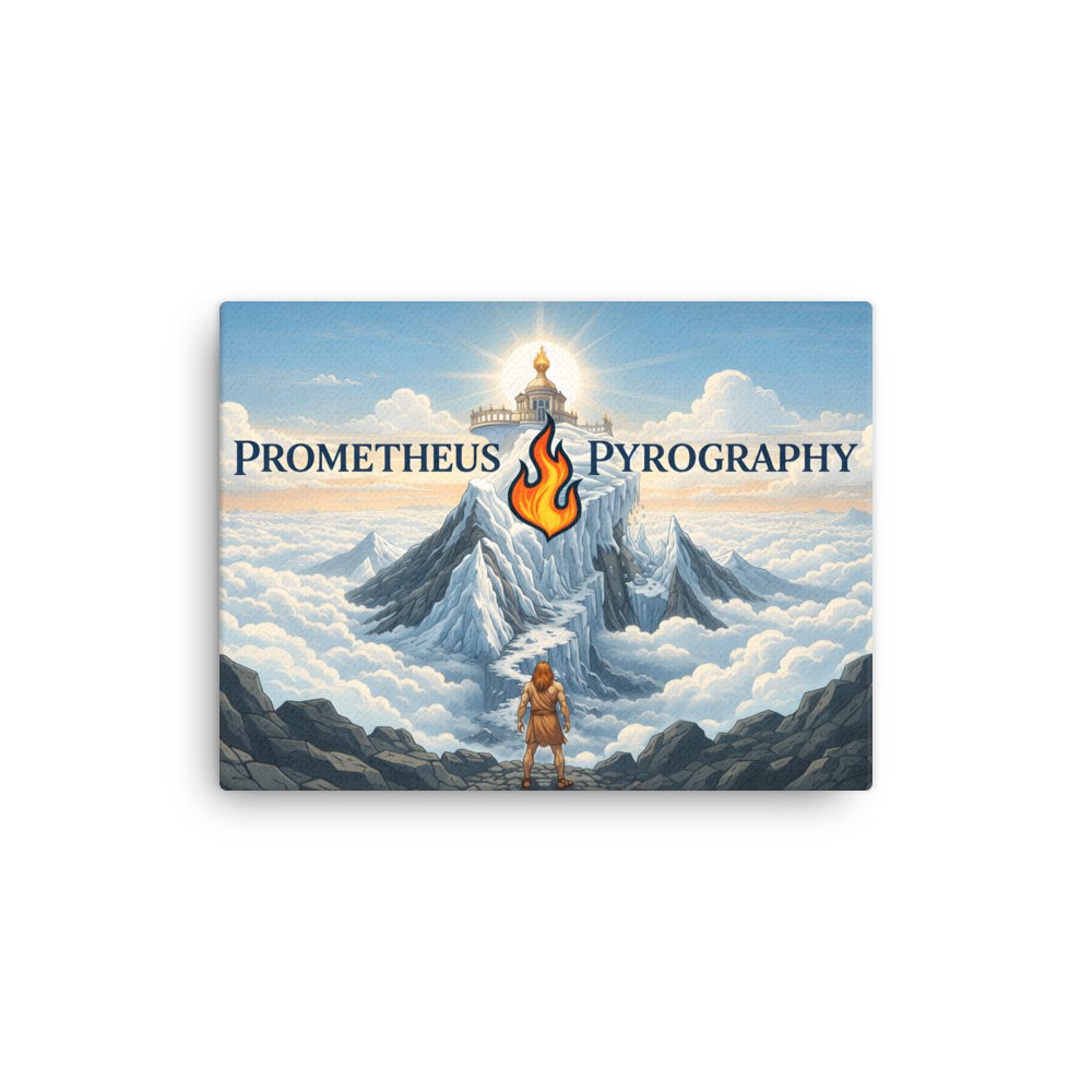 Prometheus_Pyrography - Olympus Sticker, Canvas product image (10)