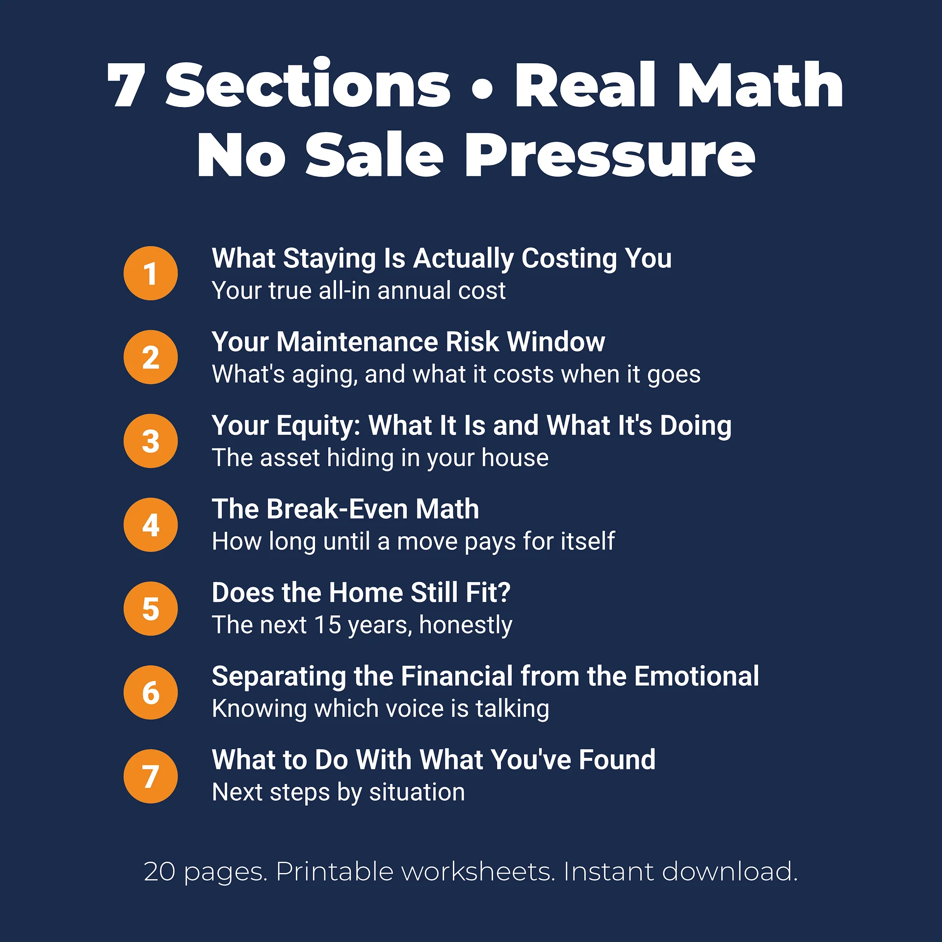 Should I Stay or Should I Go - Retirement Home Decision Guide product image (2)