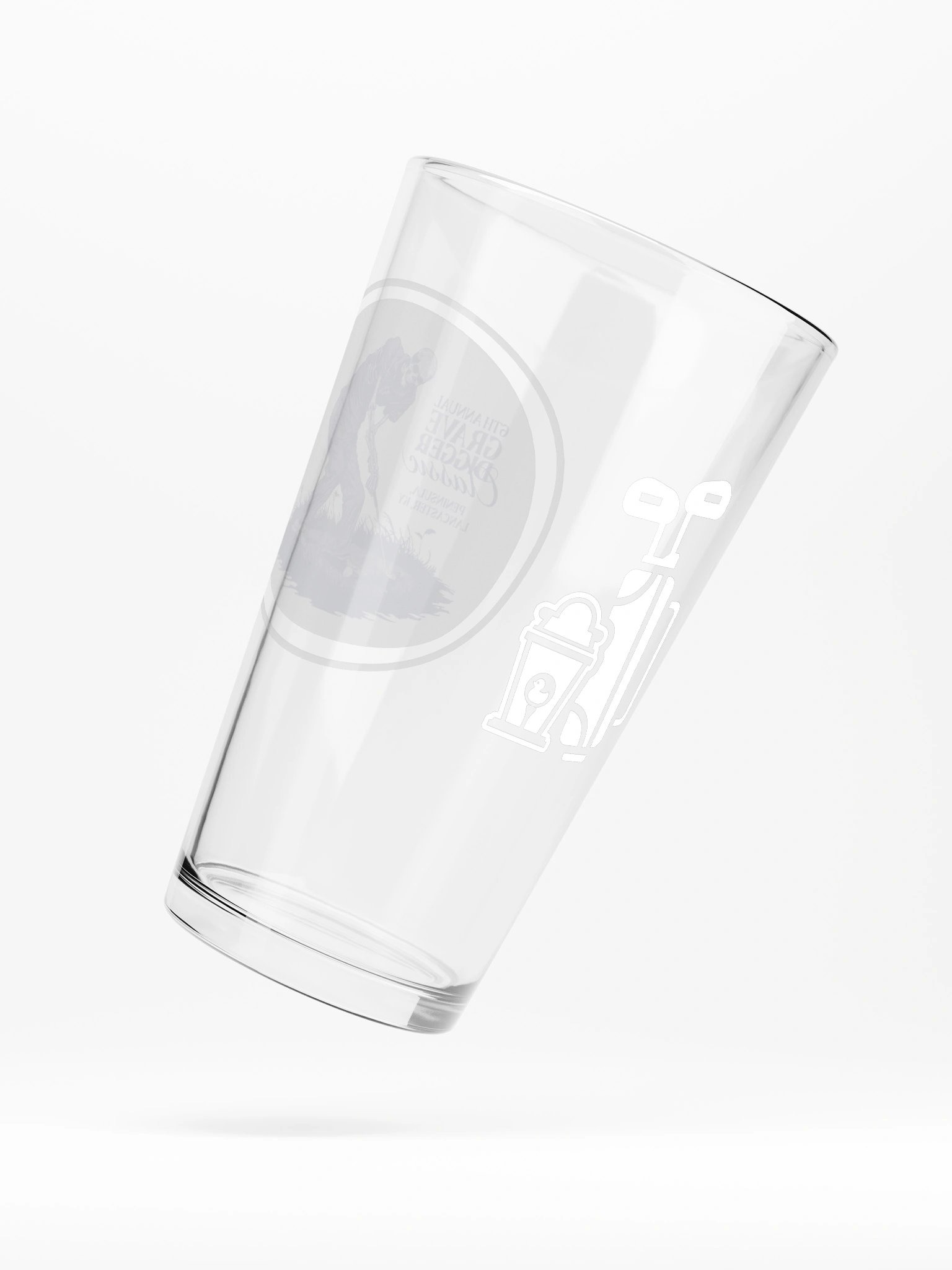 Gravedigger '26 Pint Glass product image (2)