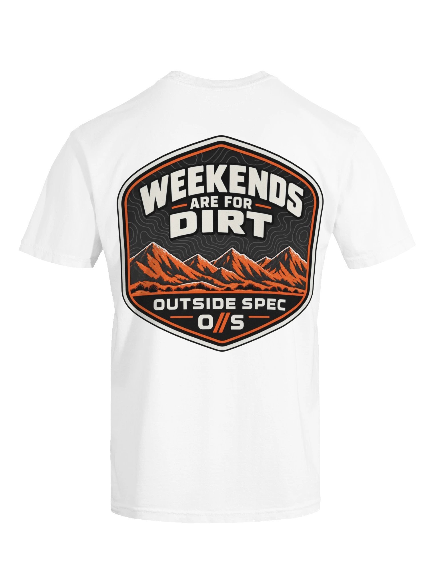 Outside Spec Weekends Are for Dirt Tee product image (11)