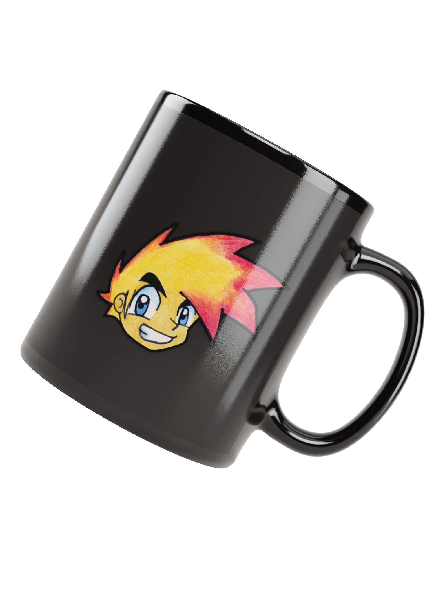'Red' Black Mug product image (8)