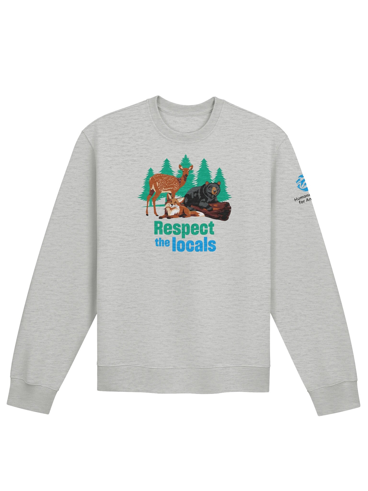 Respect the locals - Sweatshirt product image (1)