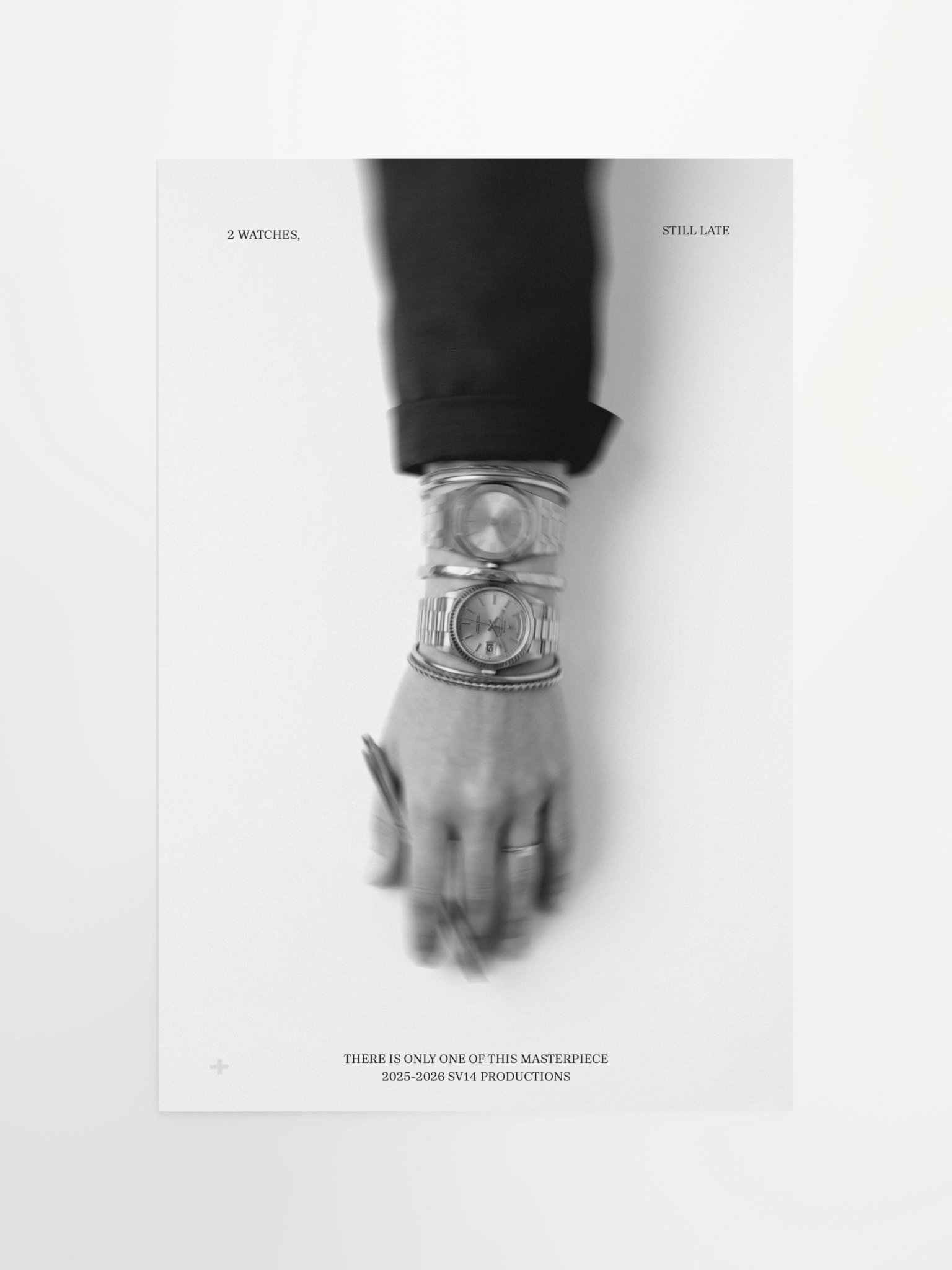 2 WATCHES STILL LATE PRINT product image (4)