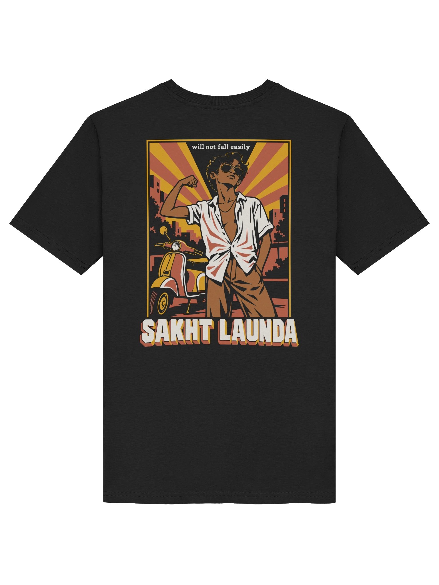 Sakht Launda (Organic Tee, Front and Back) product image (12)