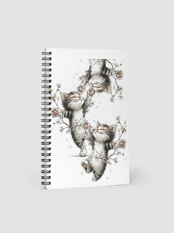 Cat Spiral Notebook product image (1)