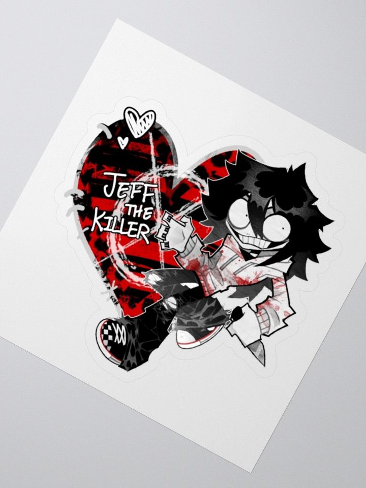 JEFF THE KILLER STICKER product image (2)