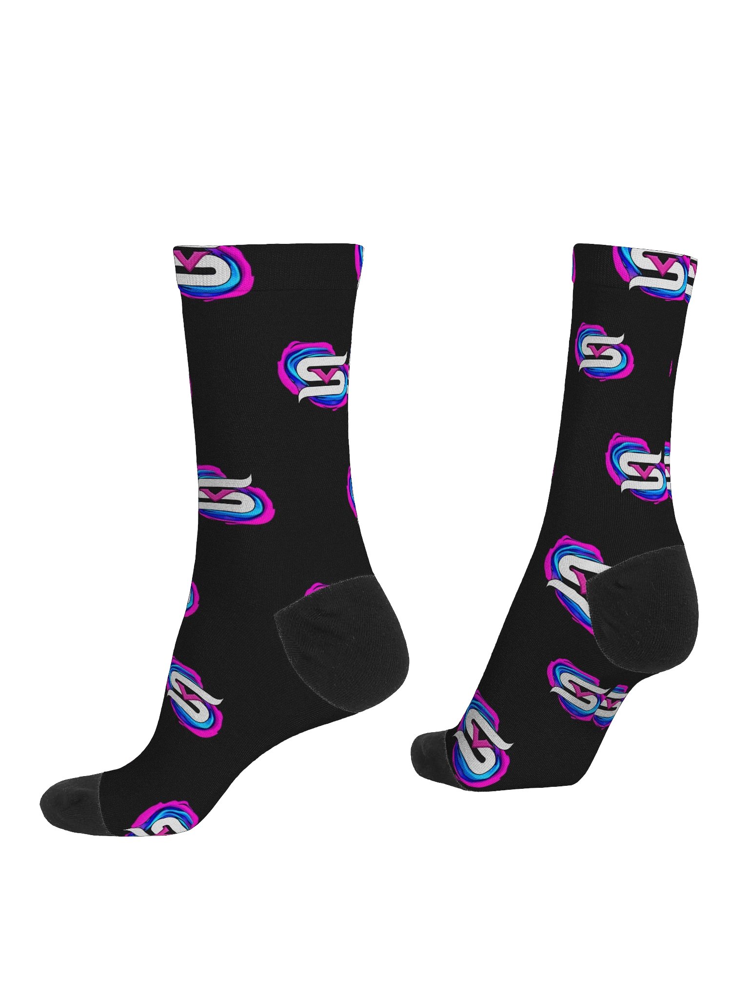 Eco-Chic Abstract Crew Socks product image (4)
