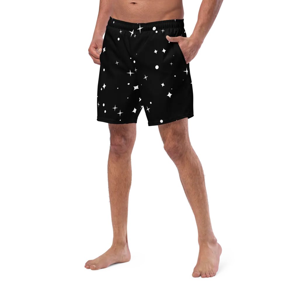 Starry Night All-Over Swim Trunks product image (2)
