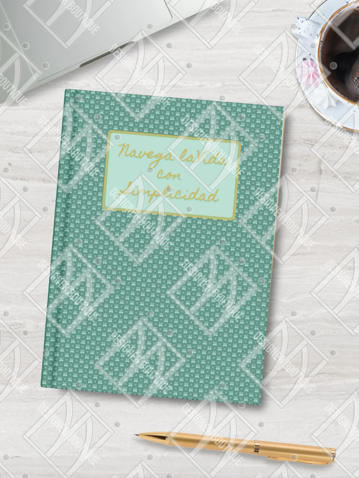 New ProductNavega la Vida con Simplicidad Agenda Sin Fecha Impresa - (Spanish Edition) product image (3)