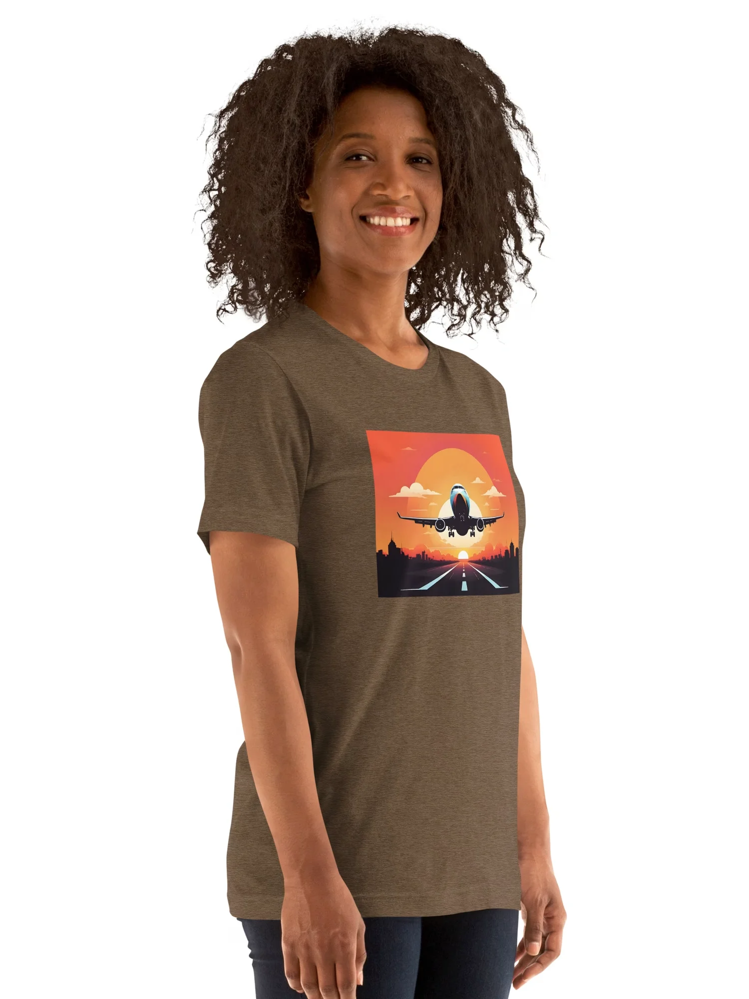 Sunset Takeoff T-shirt product image (3)
