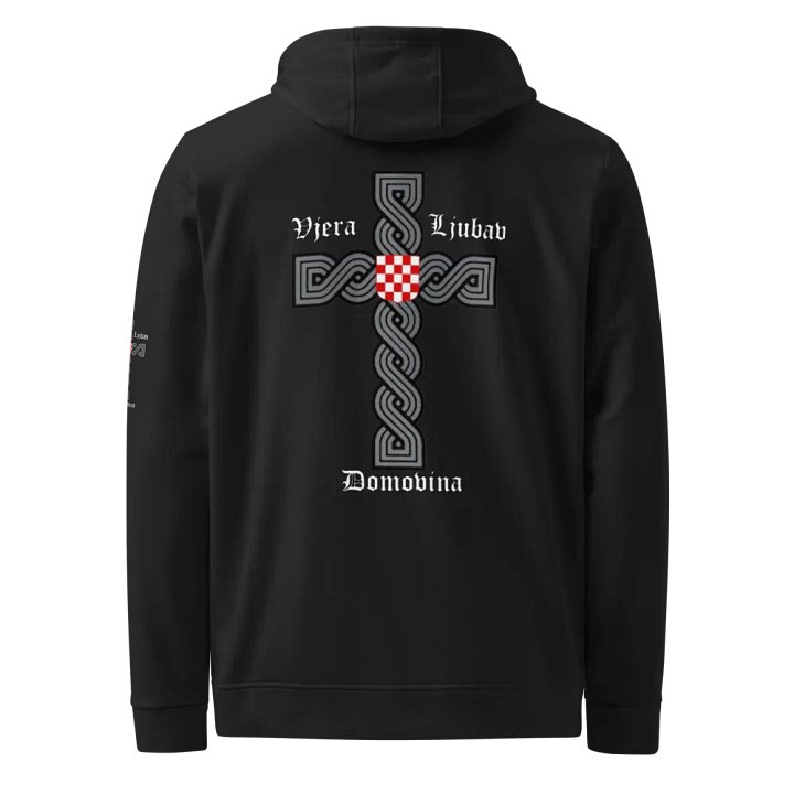 Vjera Ljubav Domovina Adidas Hoodie product image (2)