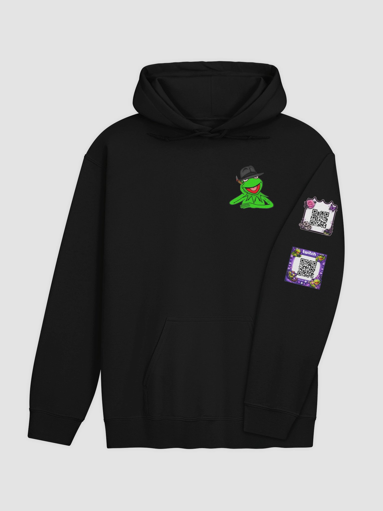 Kermit Hoodie (Logo) (Toast) w/QR product image (3)