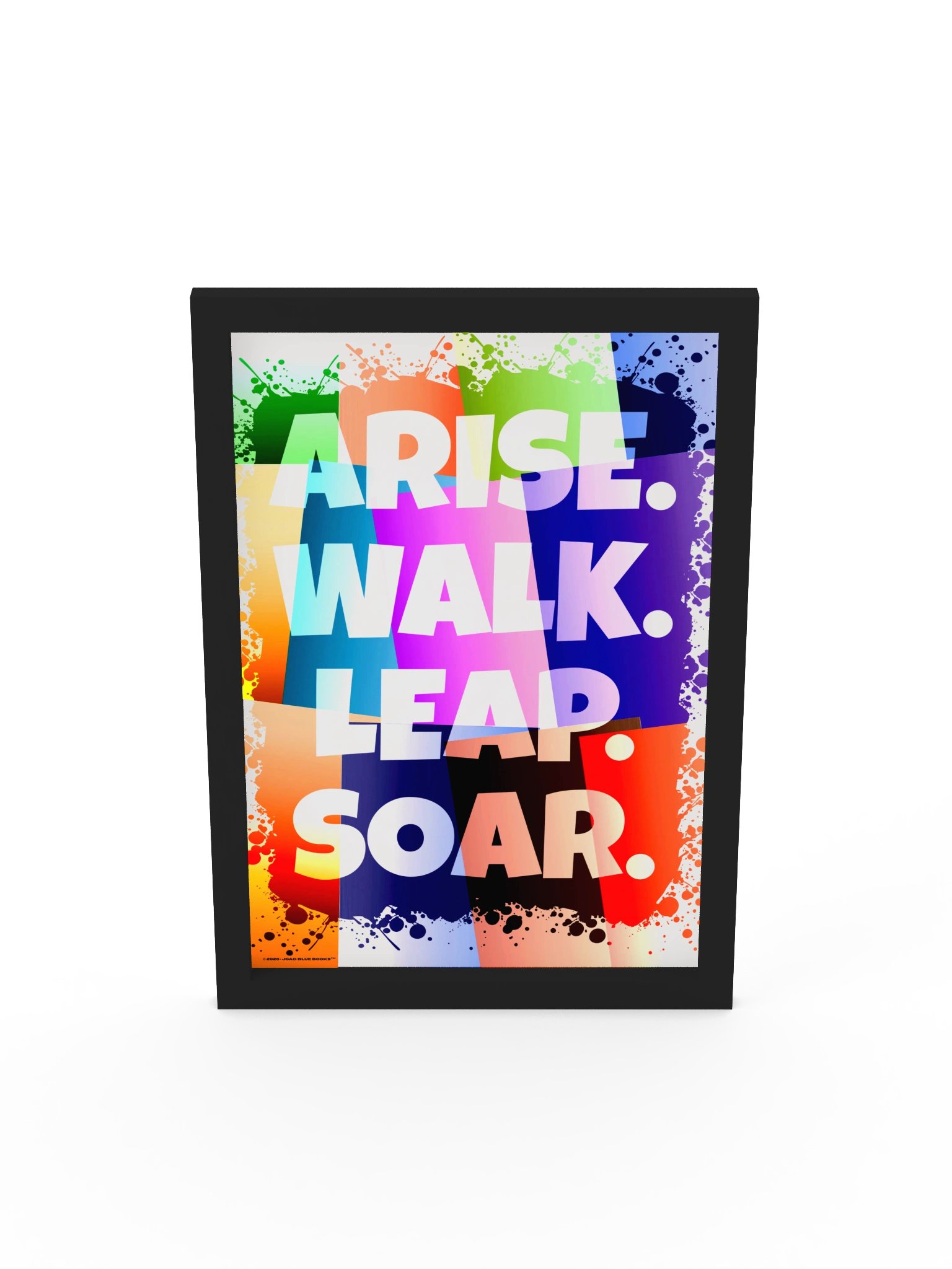 Motivational Framed High-Quality Poster Bold- Fall Aesthetic product image (5)