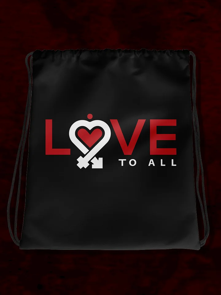 L2A 2025 Black Drawstring Bag product image (1)