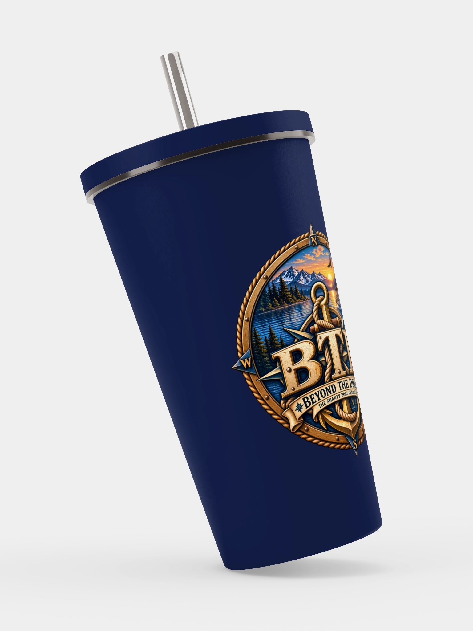 Beyond the Dream BTD Insulated Tumbler – Navy product image (2)