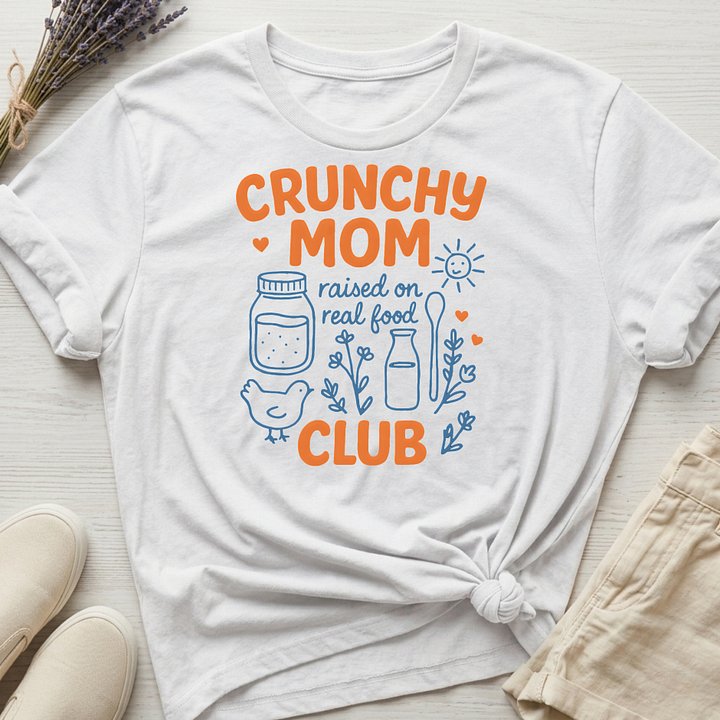 Crunchy Mom Club Organic T-Shirt product image (1)