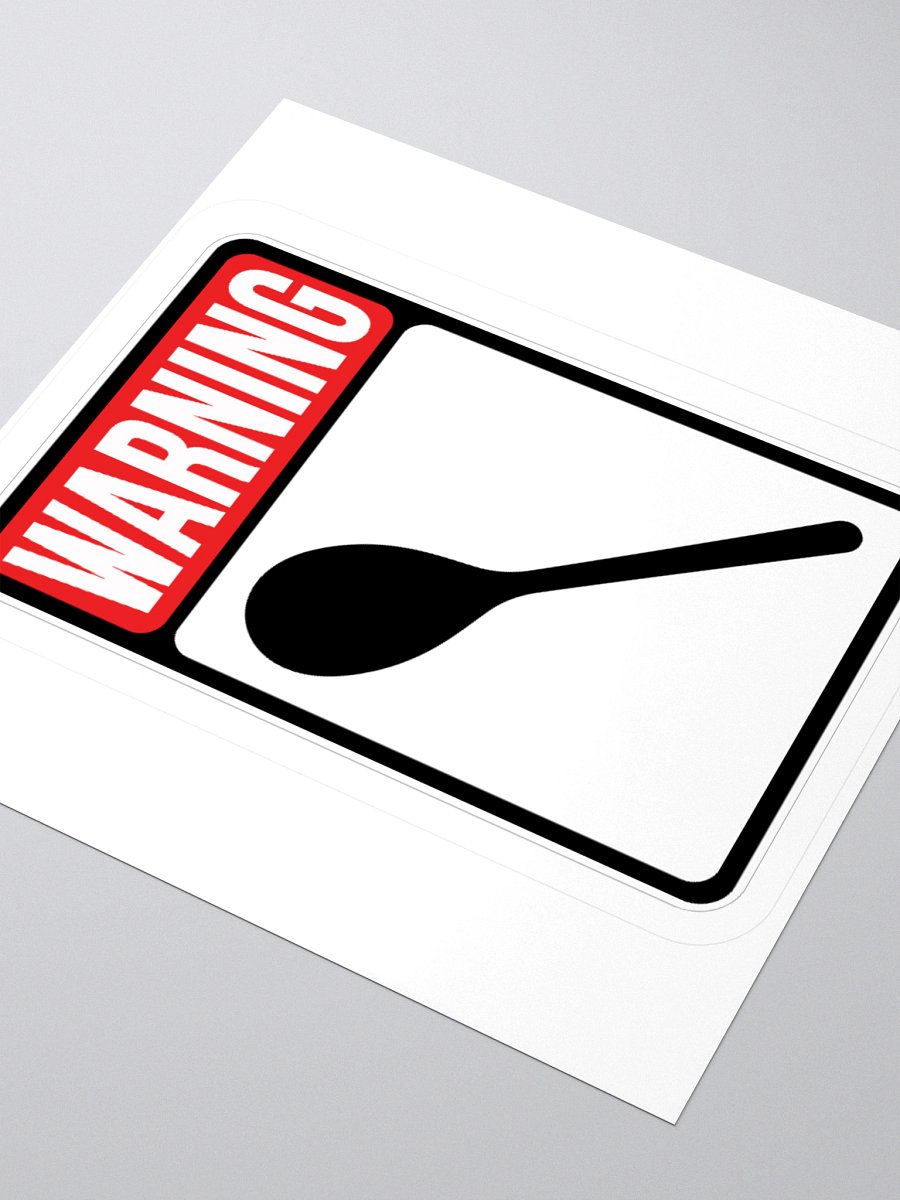 Spoon Warning - Sticker product image (3)