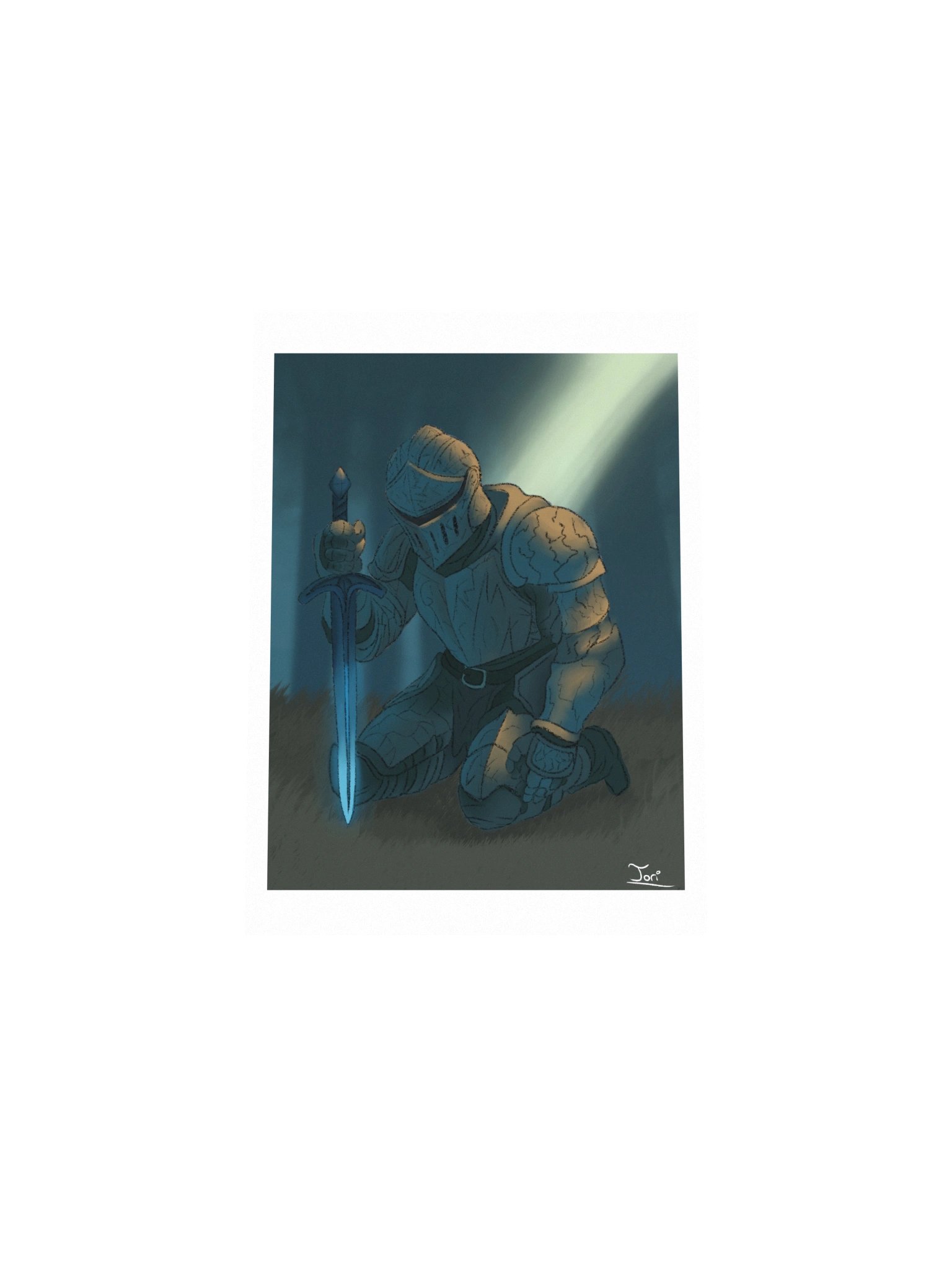 Cursed Knight Poster product image (21)