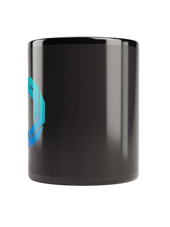 Black Glossy Mug - Opal DEX logo product image (2)