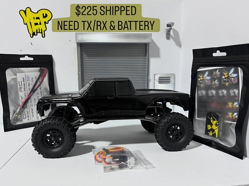 (SOLD) I can finish the build if you need me to. #scx24 #dinkyrc #injora #trx4m #proline