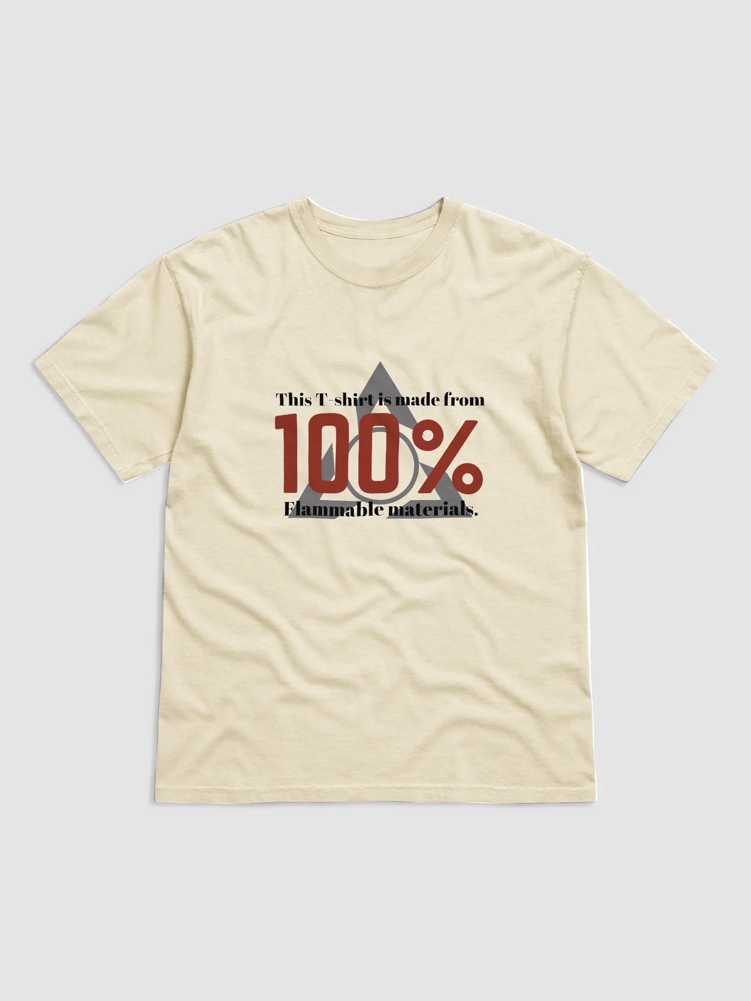 100% Flammable | Comfort Colors Garment-Dyed Heavyweight T-Shirt by Comfort Colors product image (1)