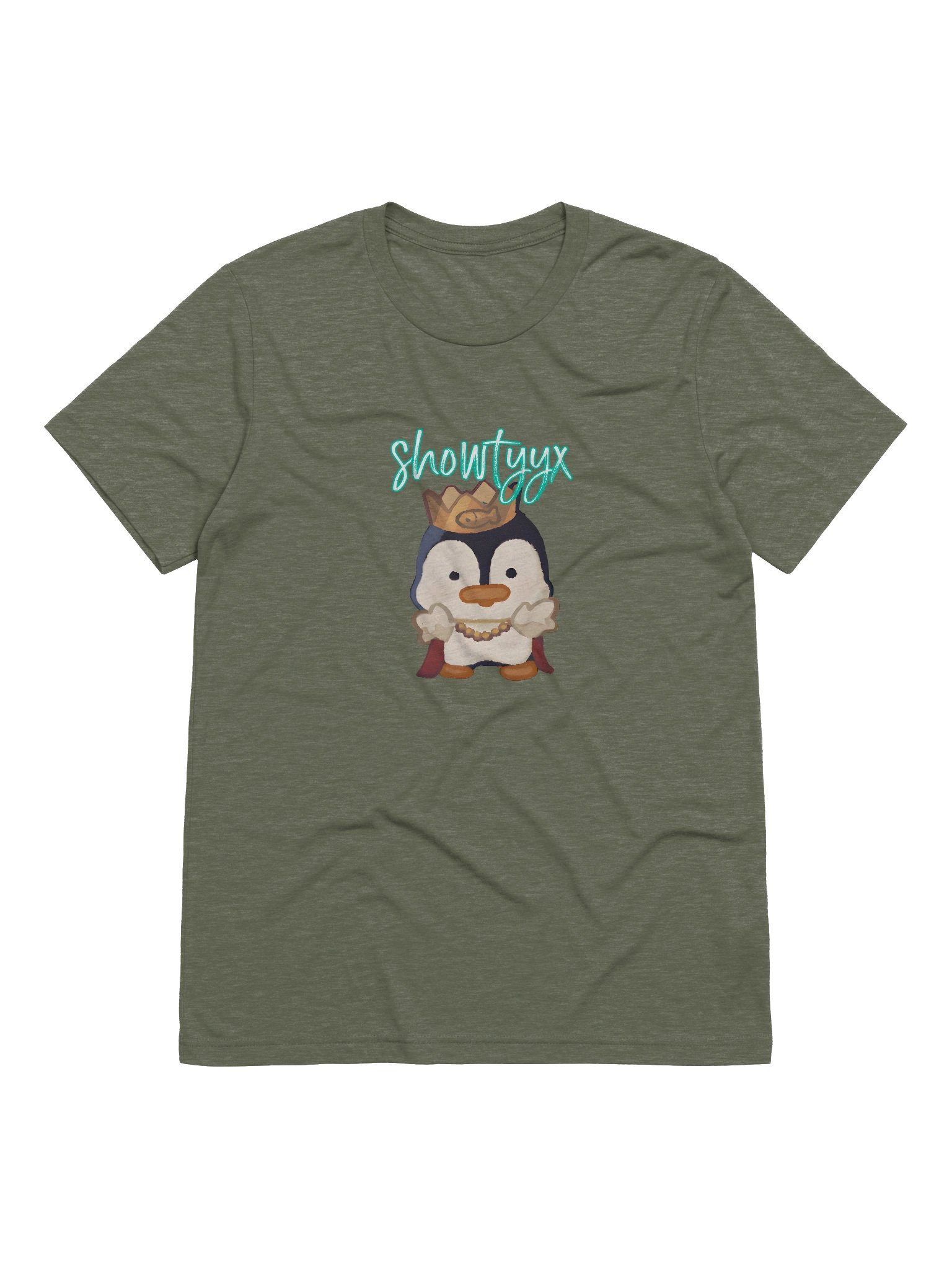 Showtyyx Teal Short Sleeve T-Shirt product image (1)