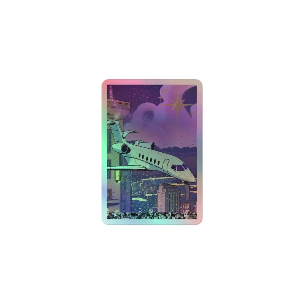 The Quiet Heals | Good Days & Sunsets Holographic Sticker Collection product image (1)