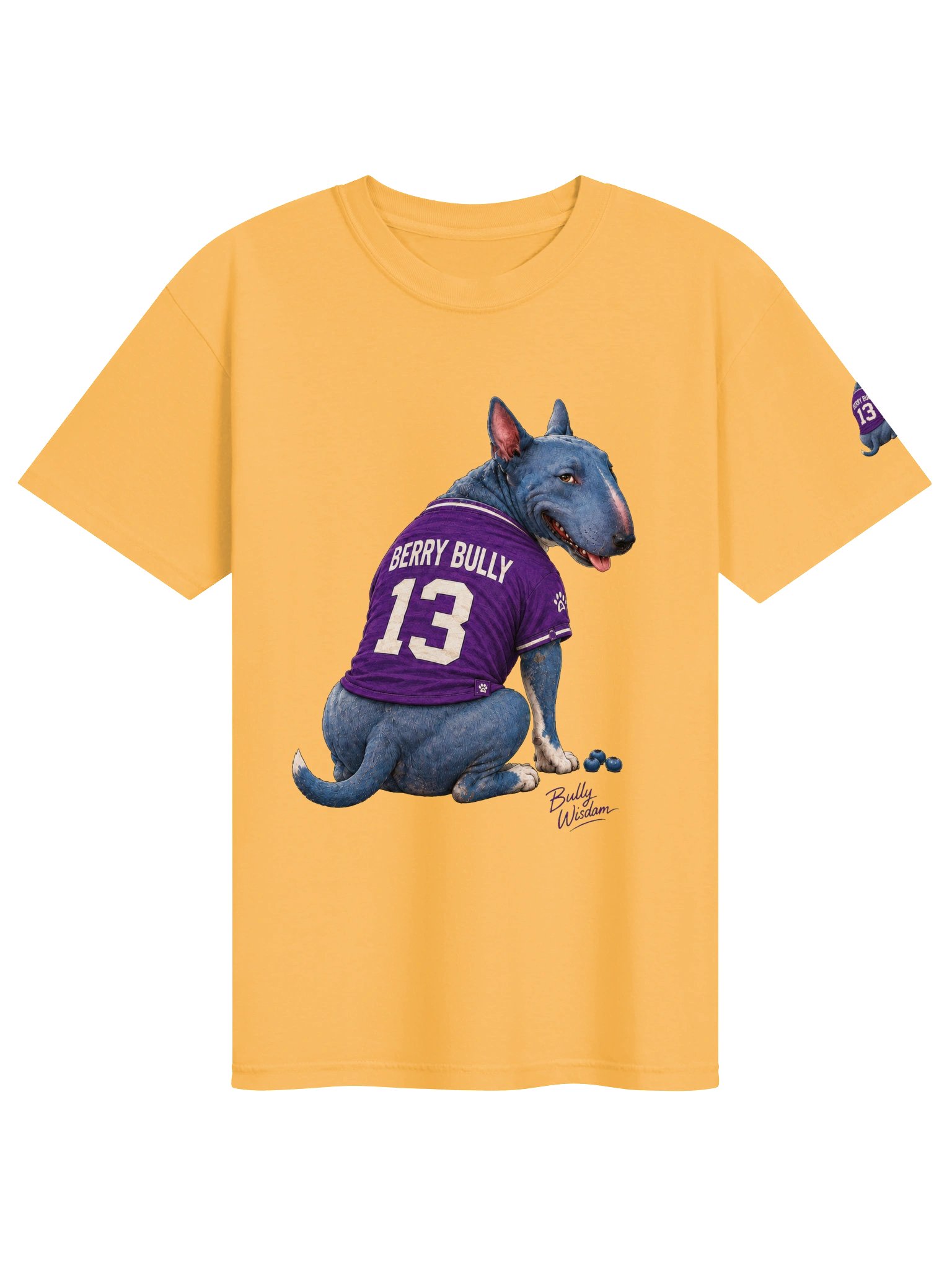 Berry Bully – Bull Terrier Character T-Shirt product image (5)