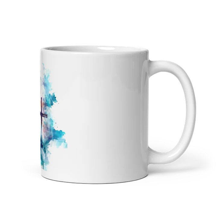 Watercolor Cross Mug product image (1)