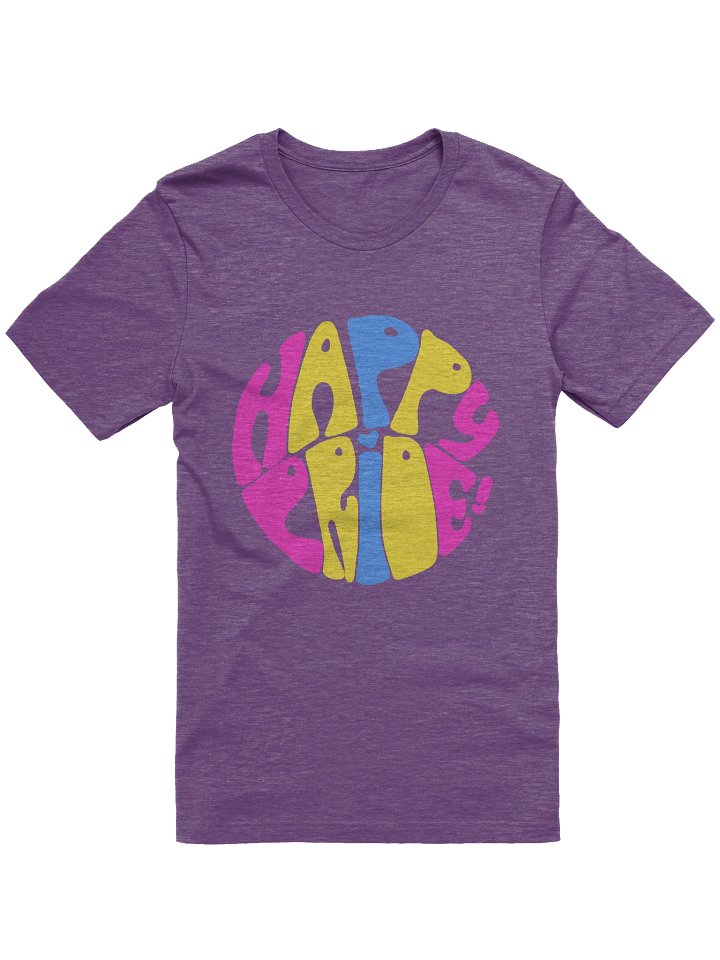 Pansexual Happy Pride big print tee product image (1)
